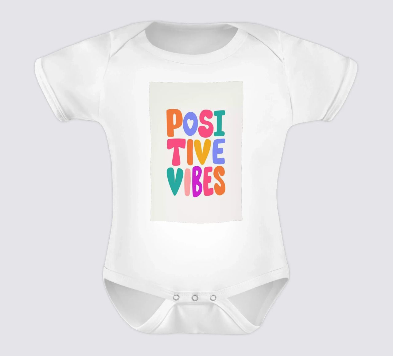Positive Vibes II body bébé de Pure