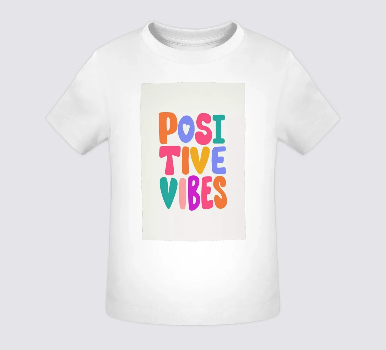 Positive Vibes II baby t-shirt by Pure