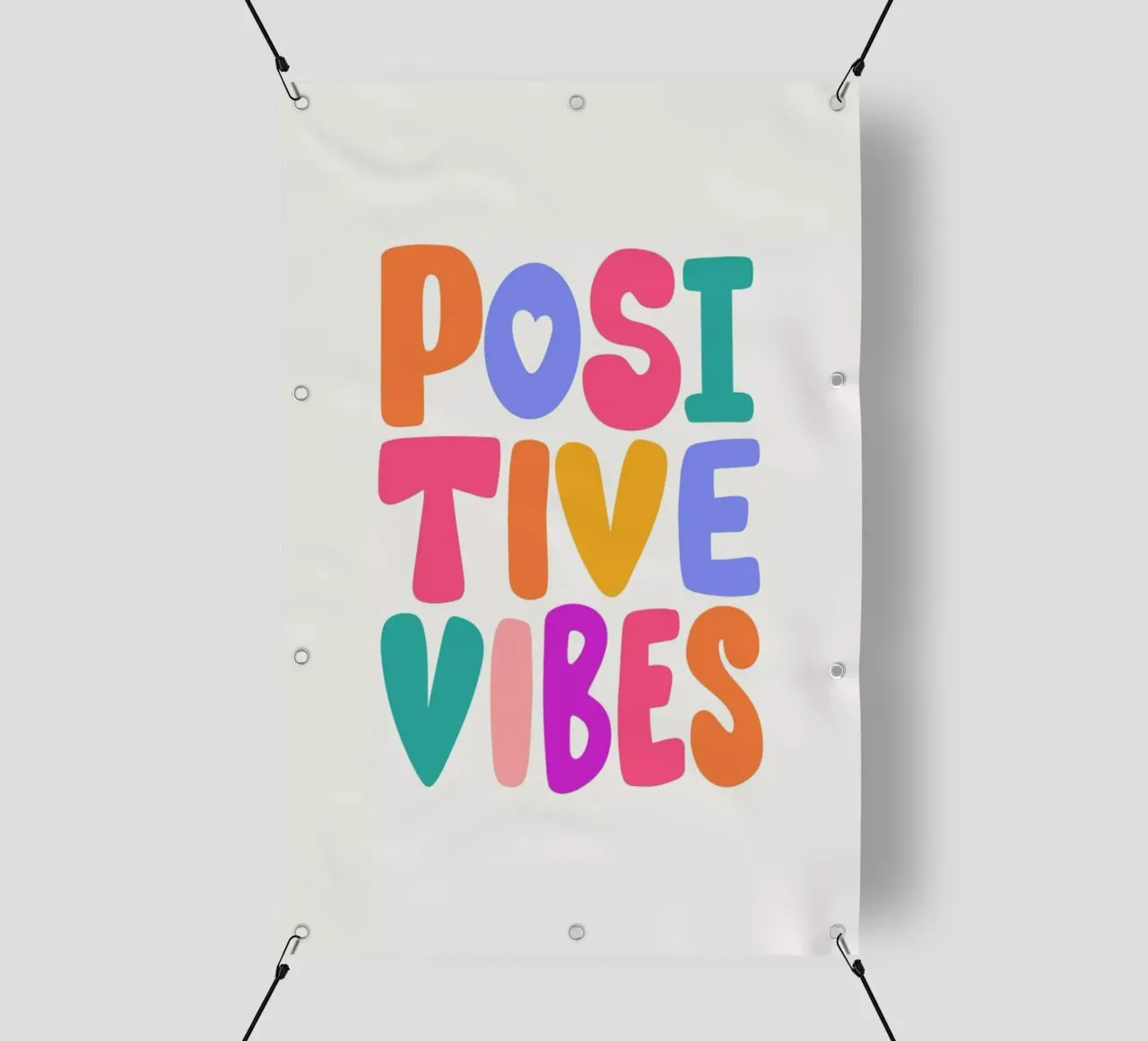 Positive Vibes II telo in pvc da Pure