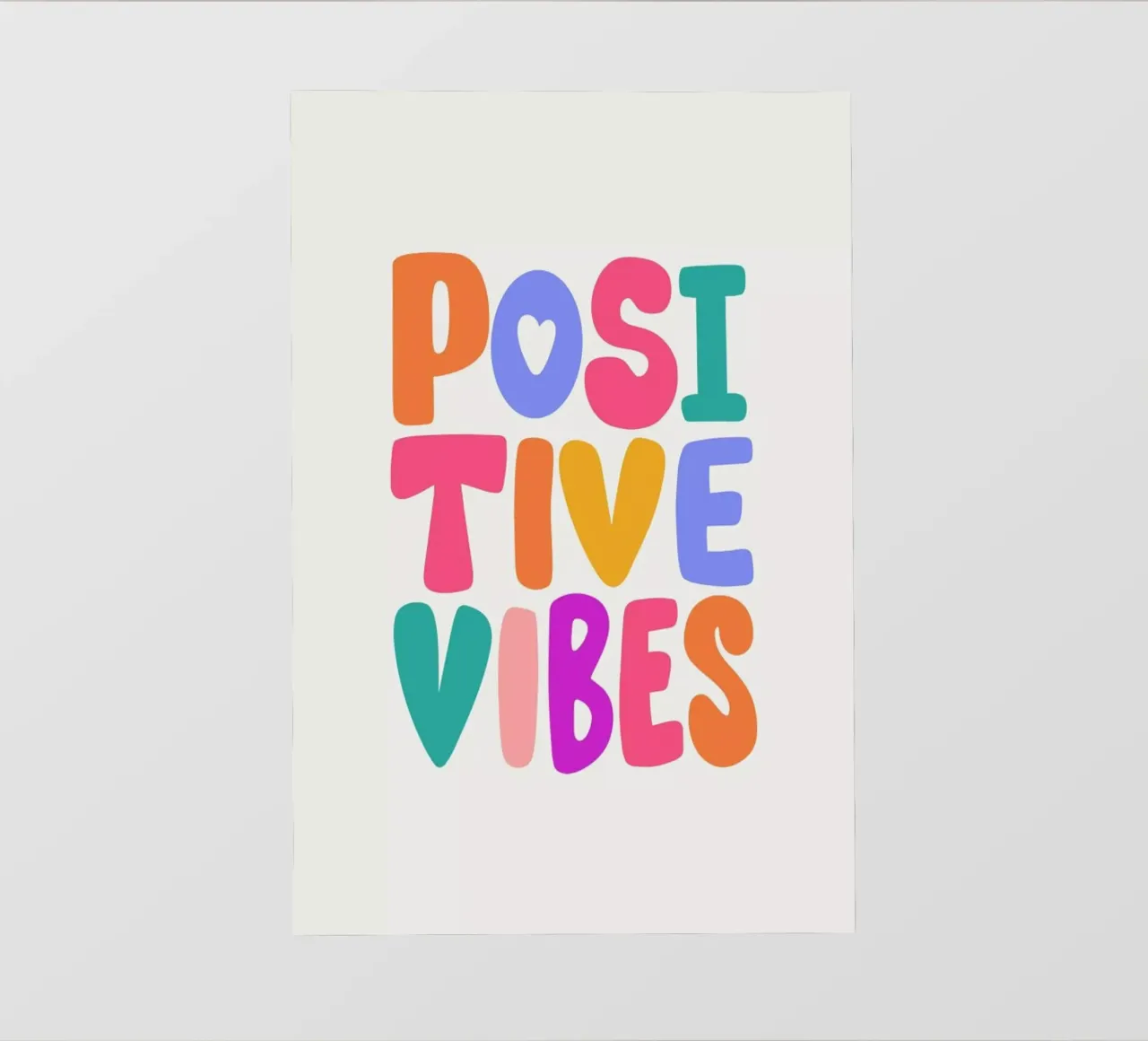 Positive Vibes II telo in pvc da Pure