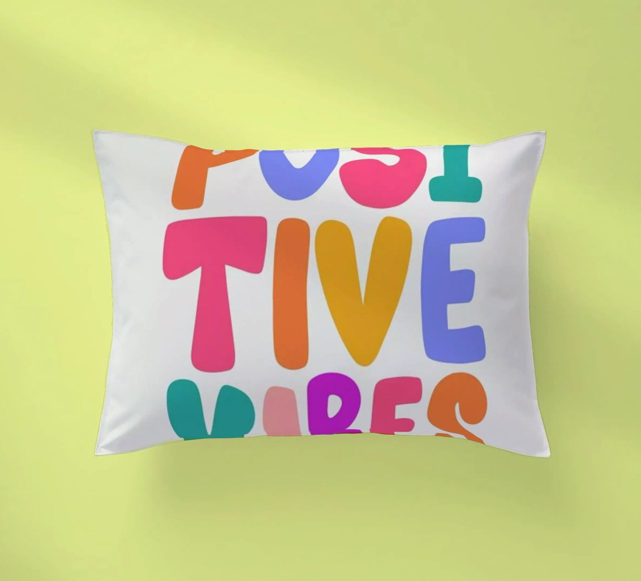 Positive Vibes II coussin de Pure