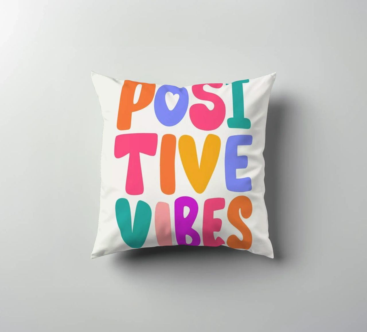 Positive Vibes II coussin de Pure