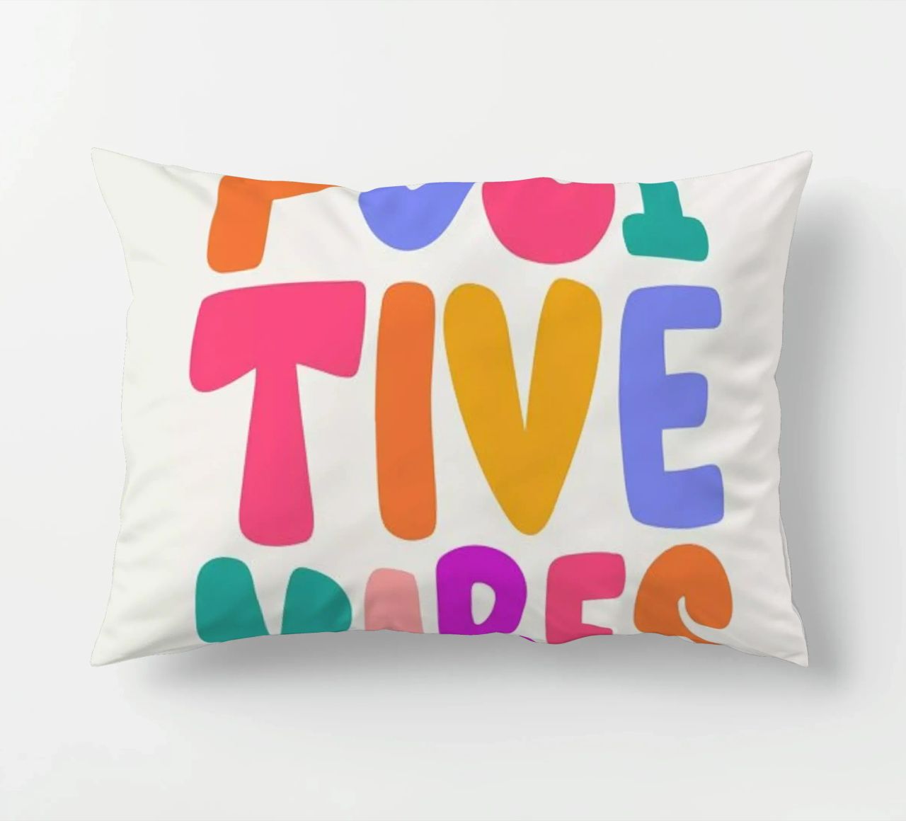 Positive Vibes II coussin de Pure