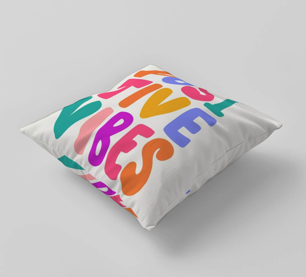 Positive Vibes II coussin de Pure