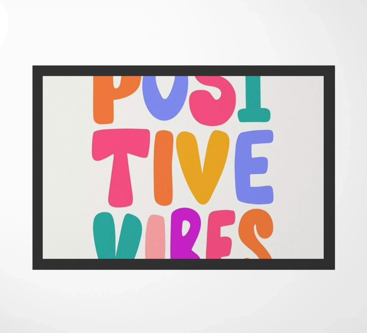 Positive Vibes II paillasson de Pure