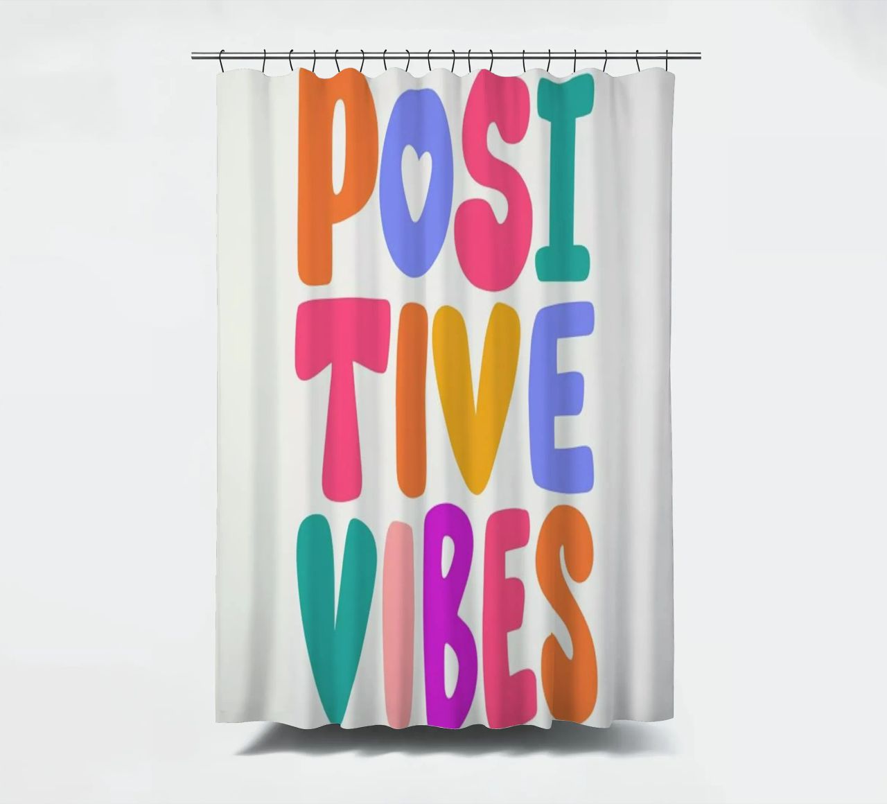 Positive Vibes II rideau de douche de Pure