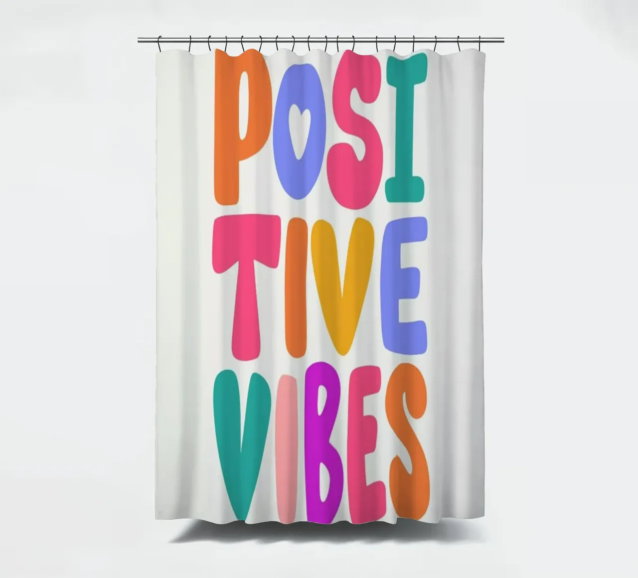 Positive Vibes II tenda da doccia da Pure