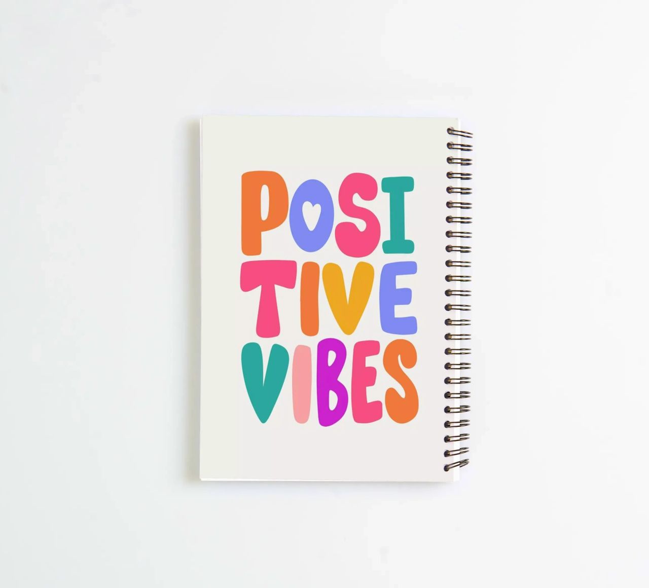 Positive Vibes II carnet à spirale de Pure