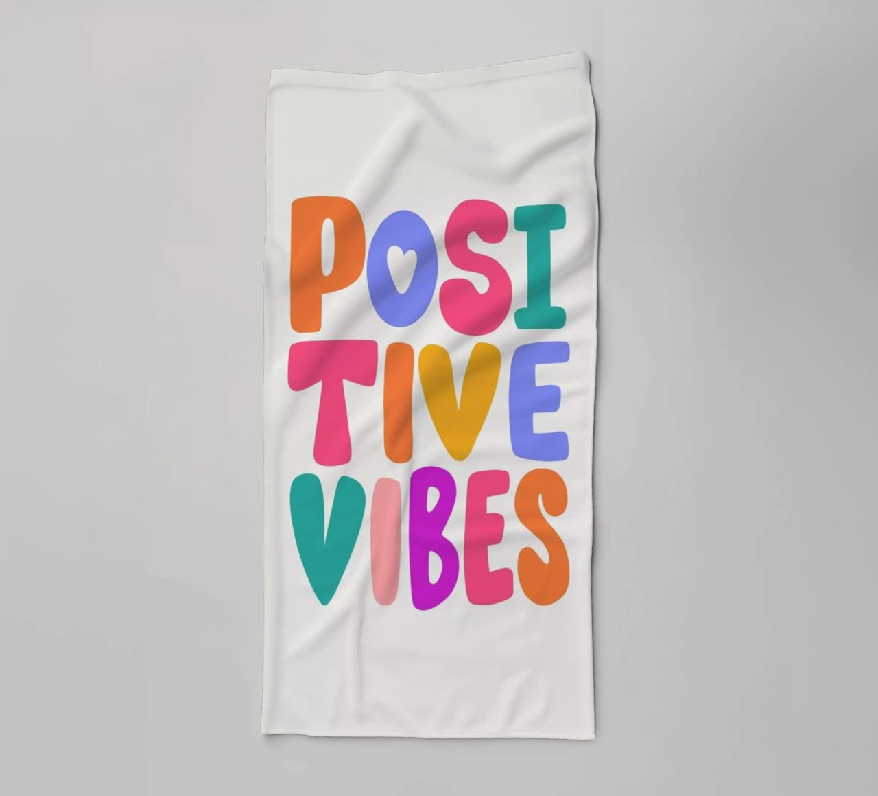Positive Vibes II serviette de bain de Pure