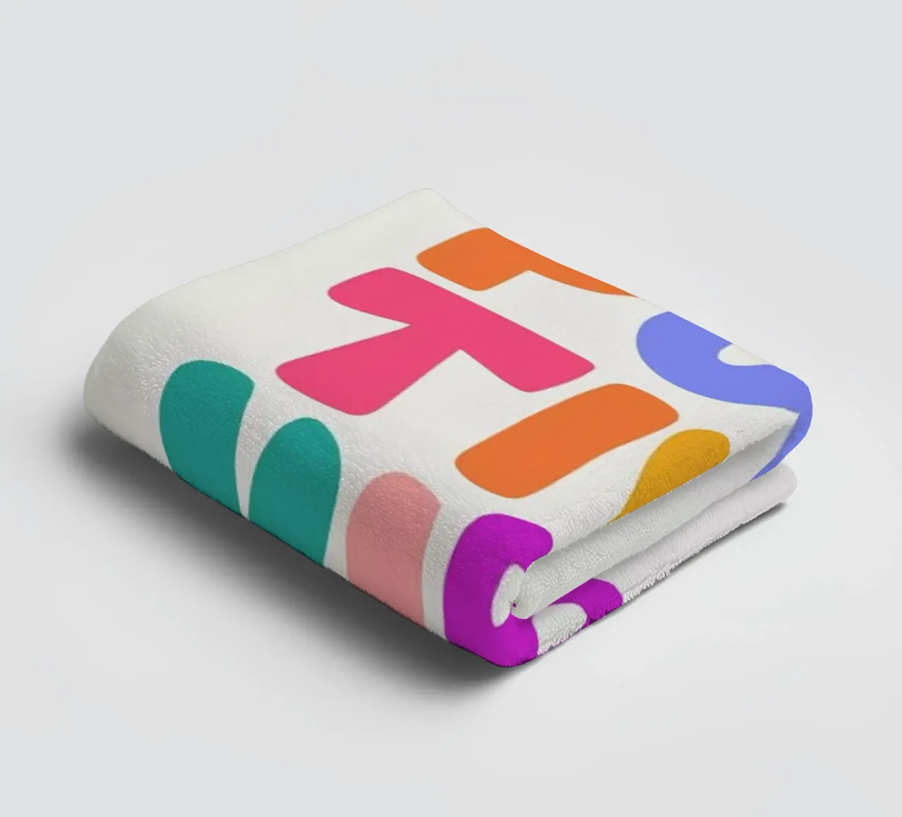 Positive Vibes II towel by Pure