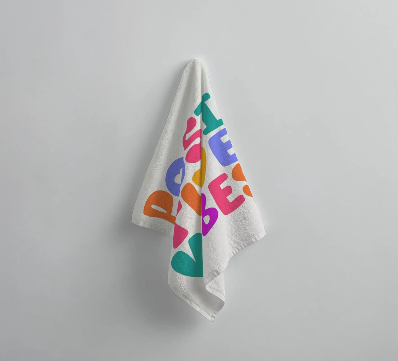 Positive Vibes II serviette de bain de Pure
