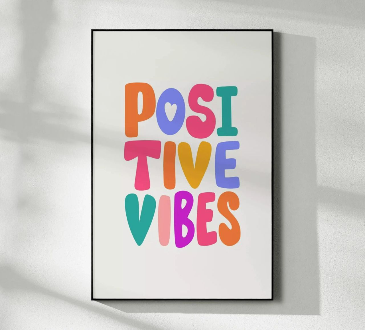 Positive Vibes II plexiglas de Pure