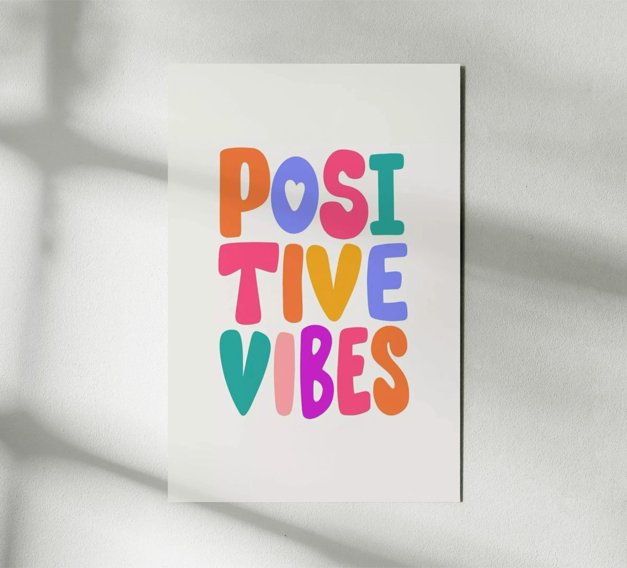 Positive Vibes II panneau forex de Pure