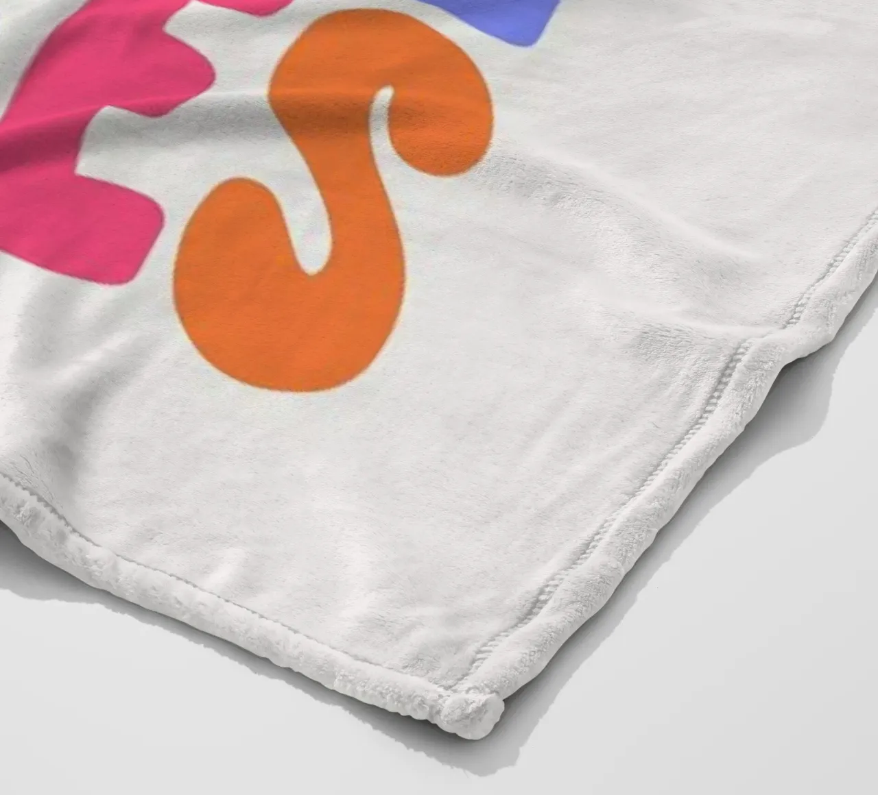 Positive Vibes II fleece blanket by Pure