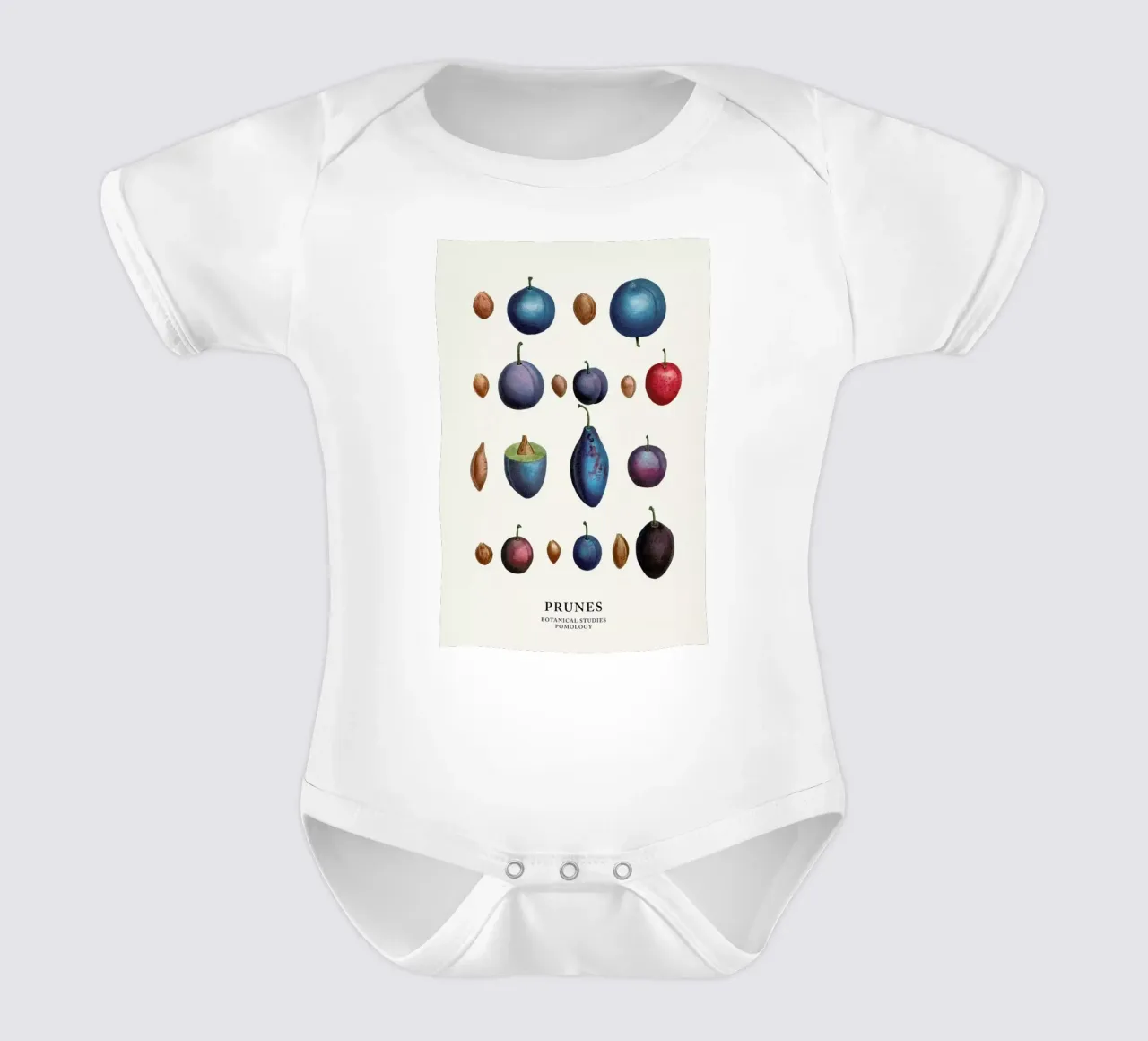 Prunes body neonato maniche corte da Flora & Fauna