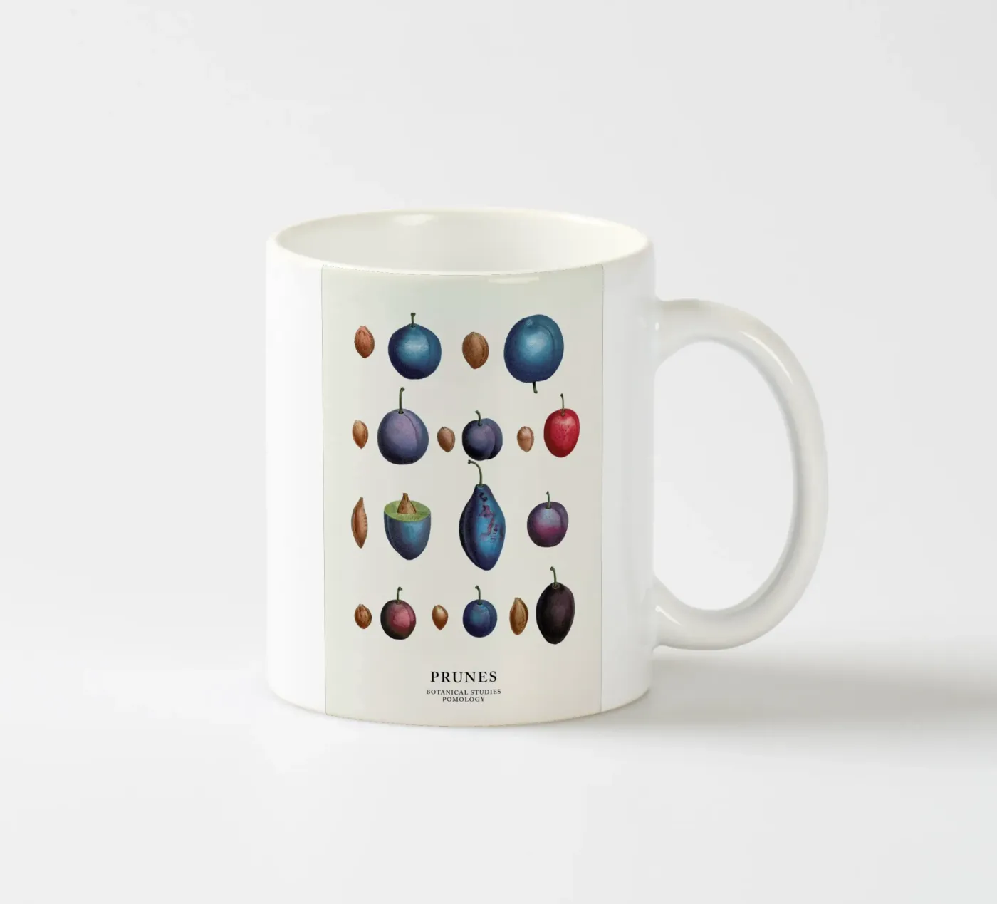 Prunes ceramic mug by Flora & Fauna