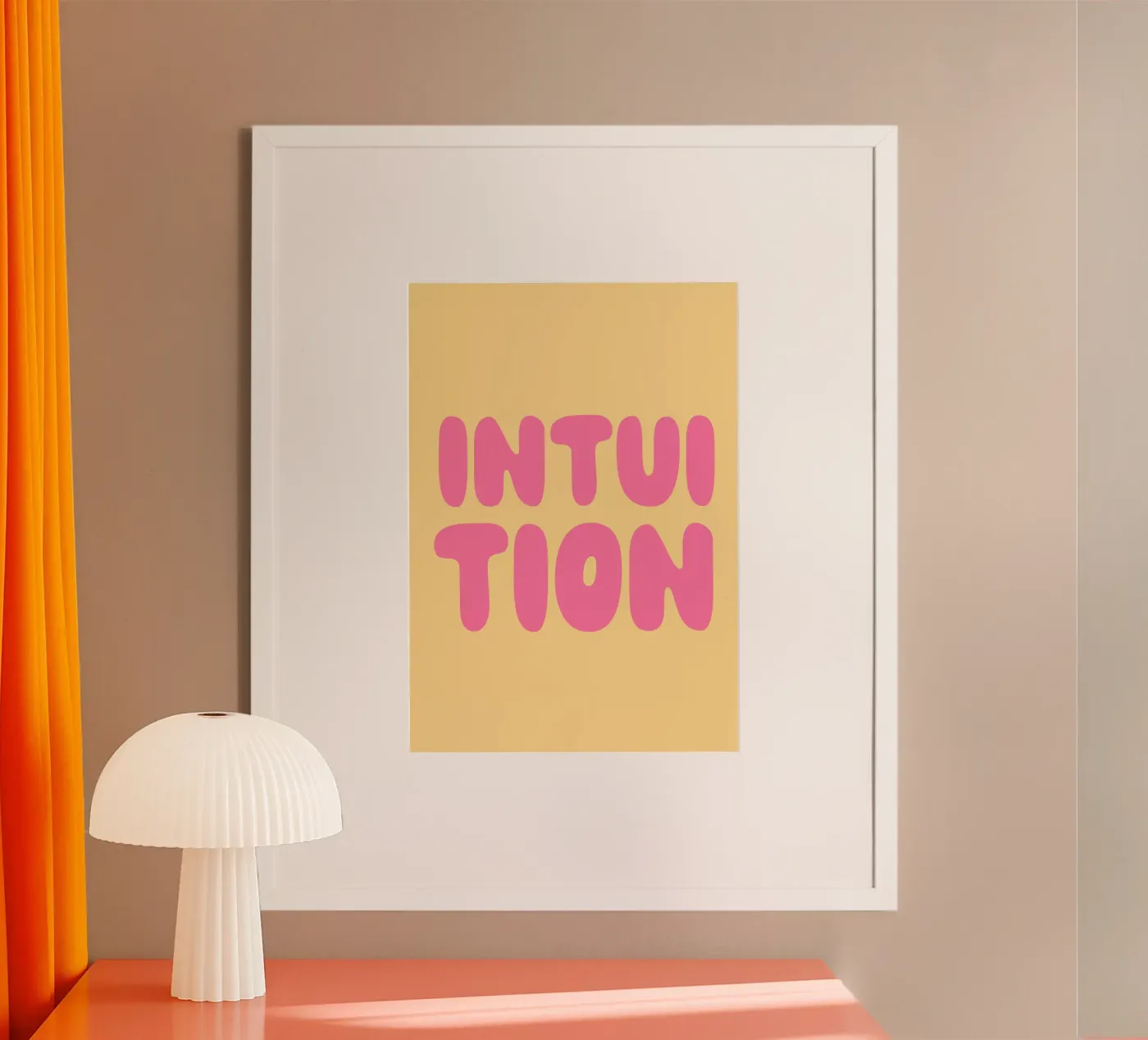 intuition poster van be.