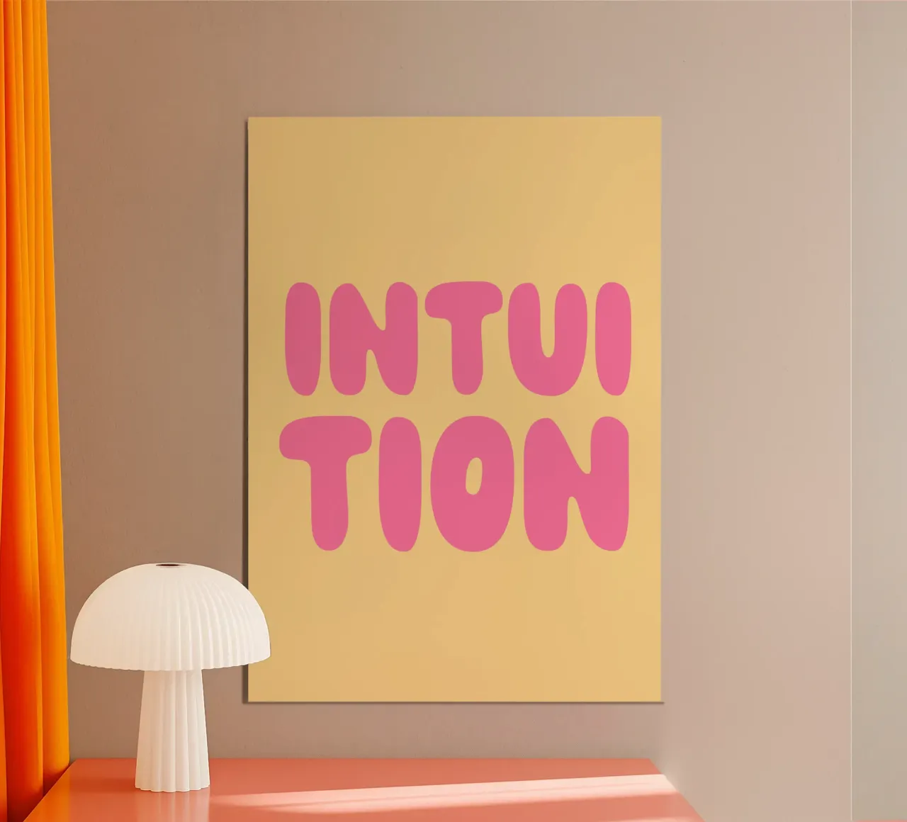 intuition poster da be.