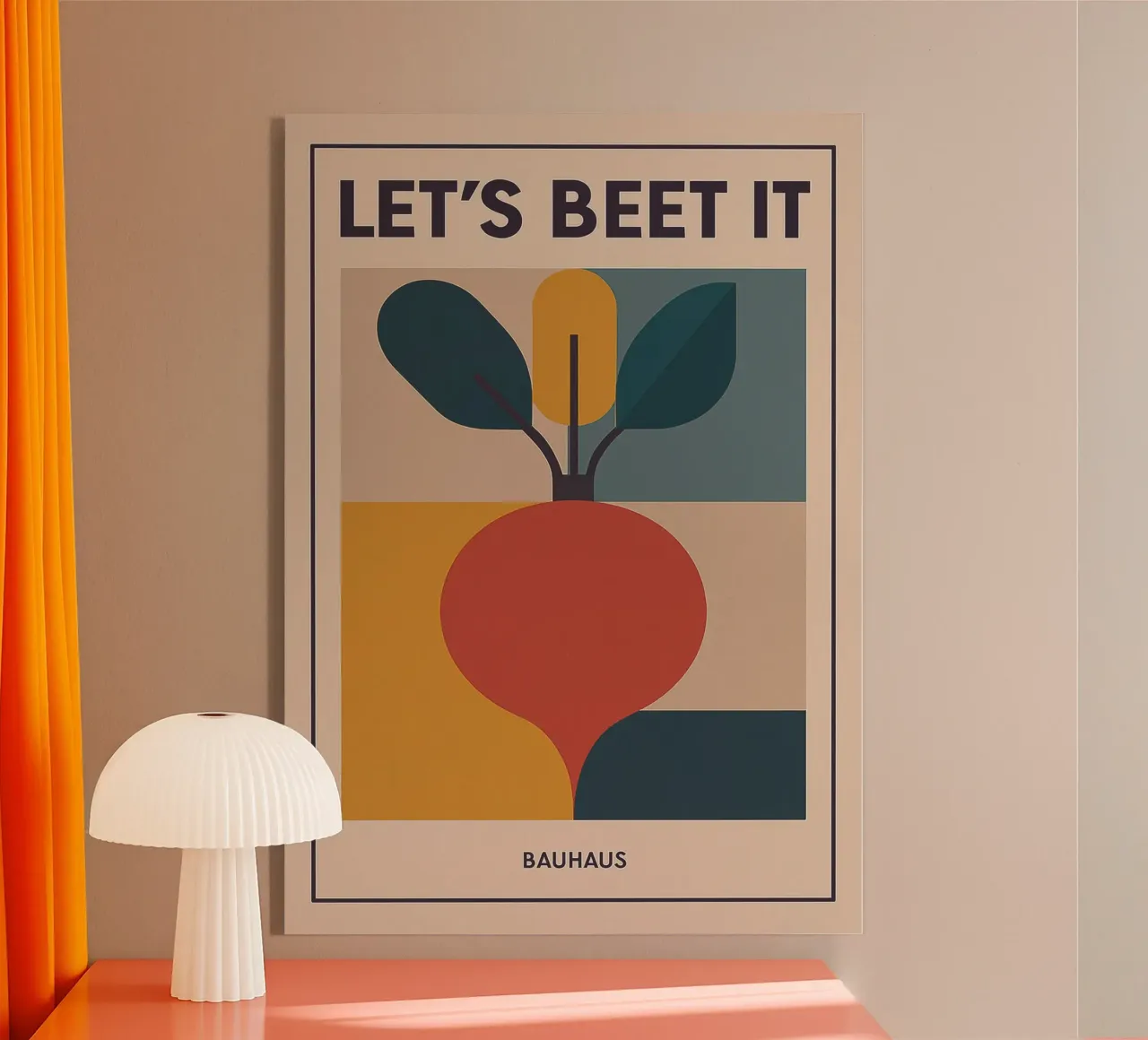 Let’s Beet It plexiglass da michi