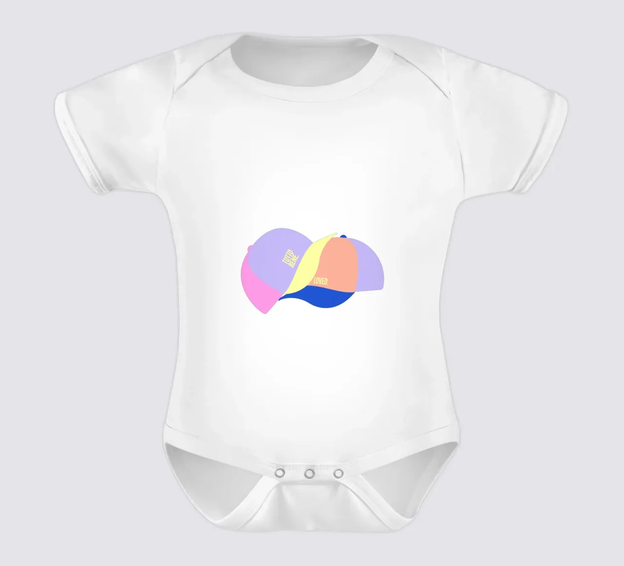 caps. body neonato maniche corte da FRICKE DESIGN