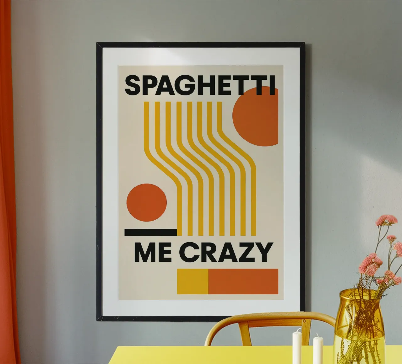 Spaghetti Me Crazy poster da michi