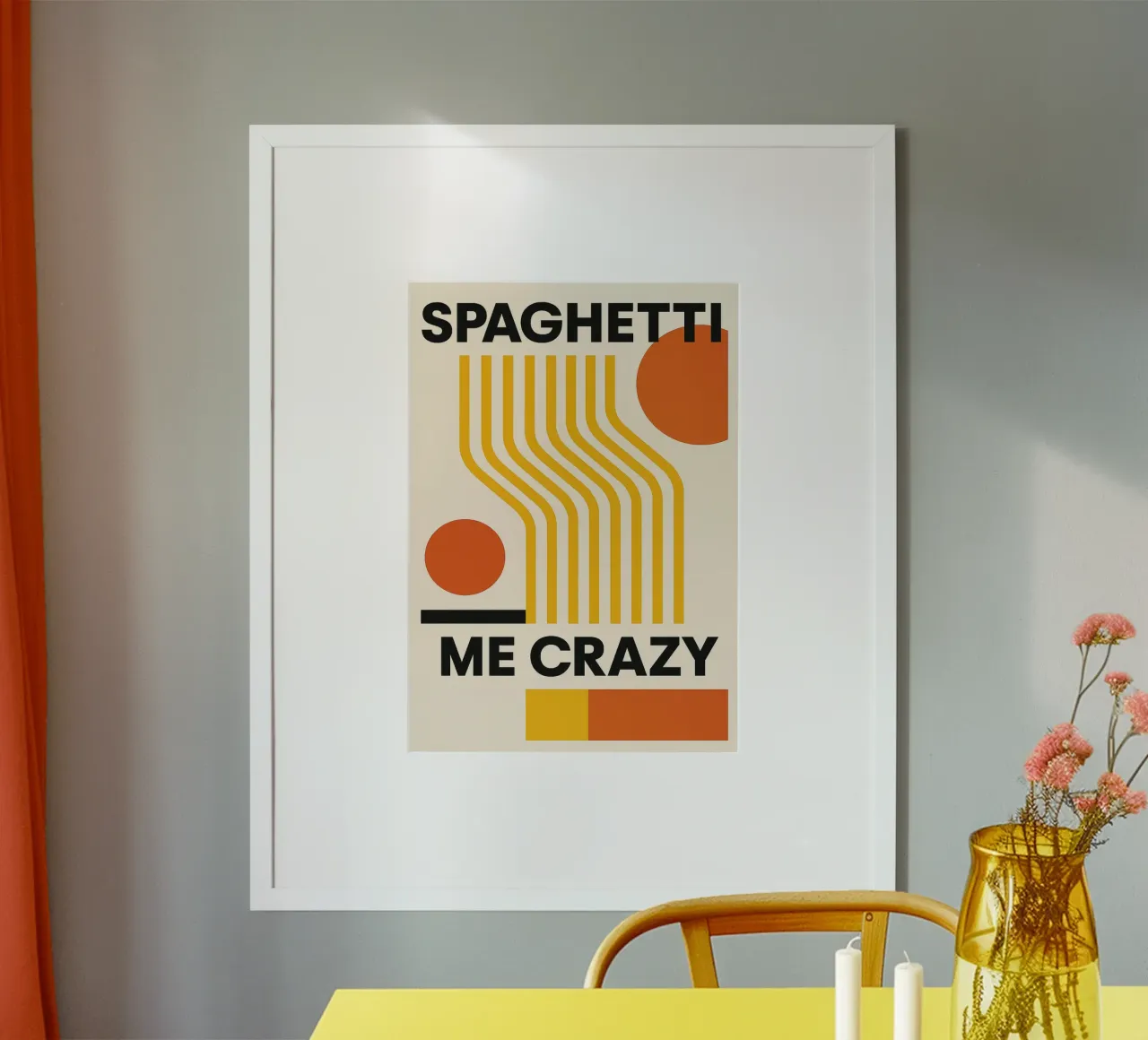 Spaghetti Me Crazy poster da michi