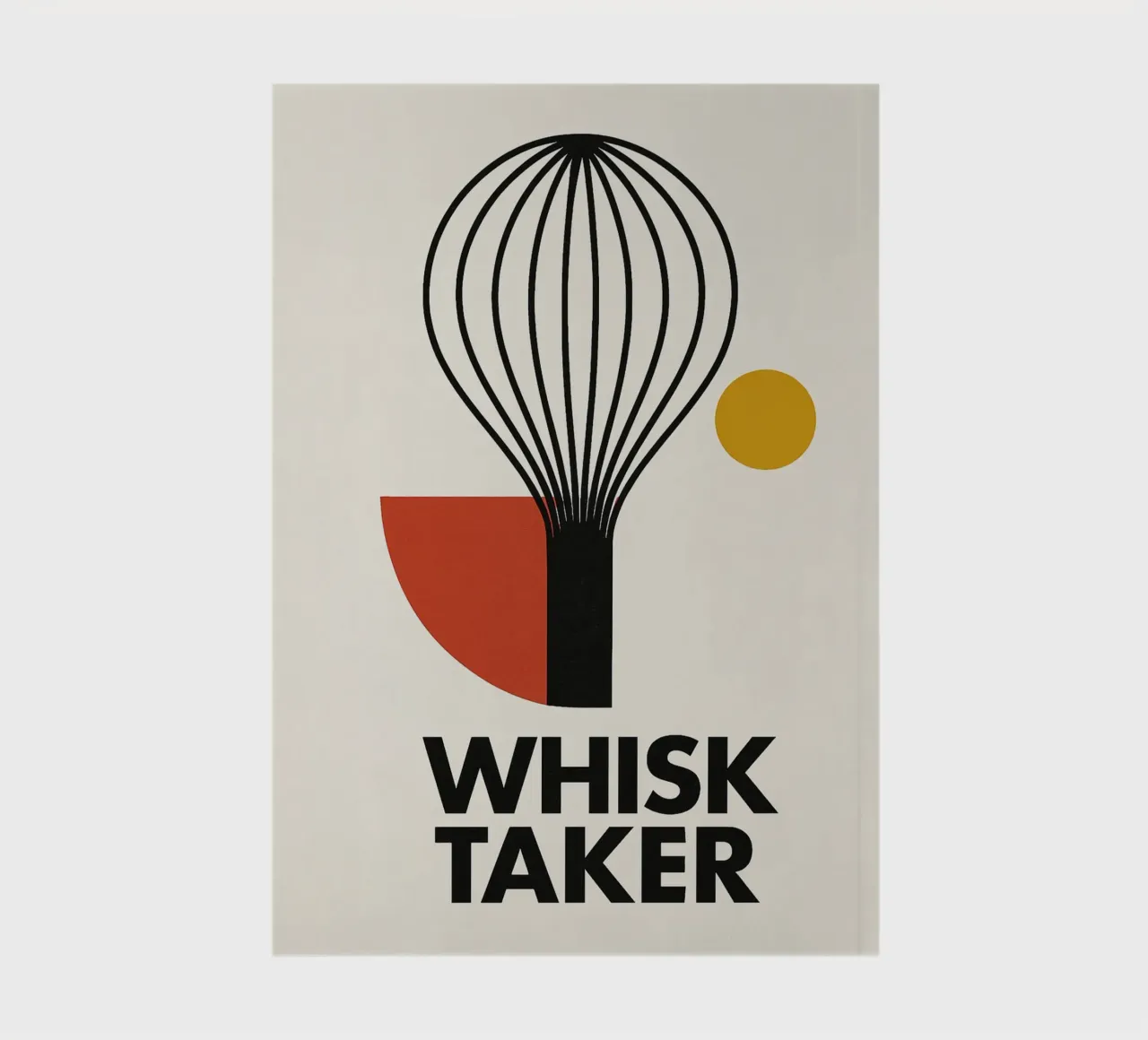 WHISK TAKER notebook by michi