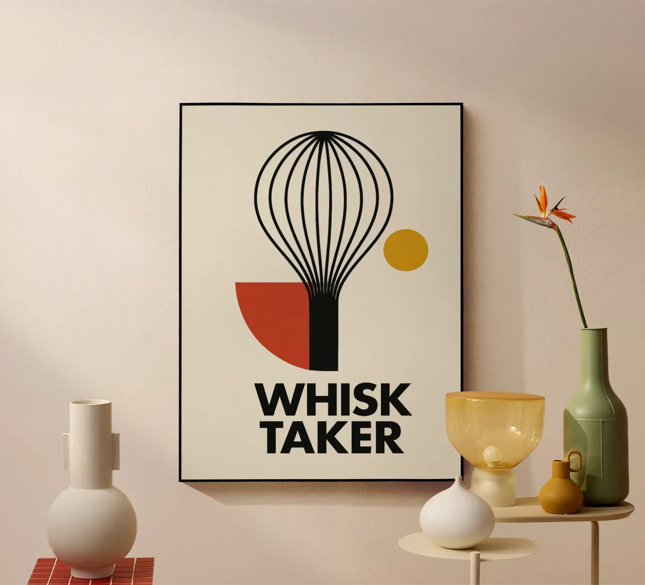 WHISK TAKER plexiglass da Geometrica