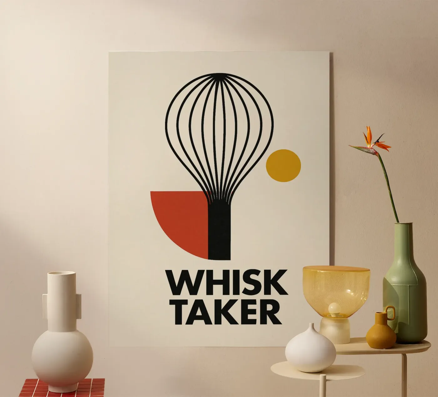 WHISK TAKER plexiglass da Geometrica