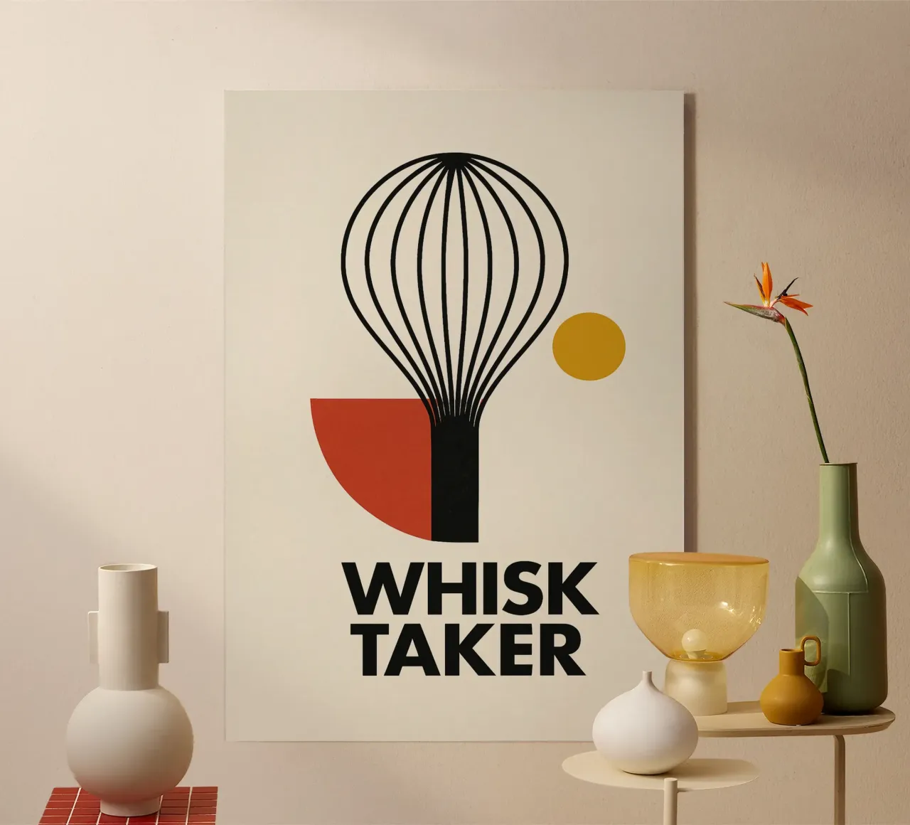WHISK TAKER plexiglass da michi