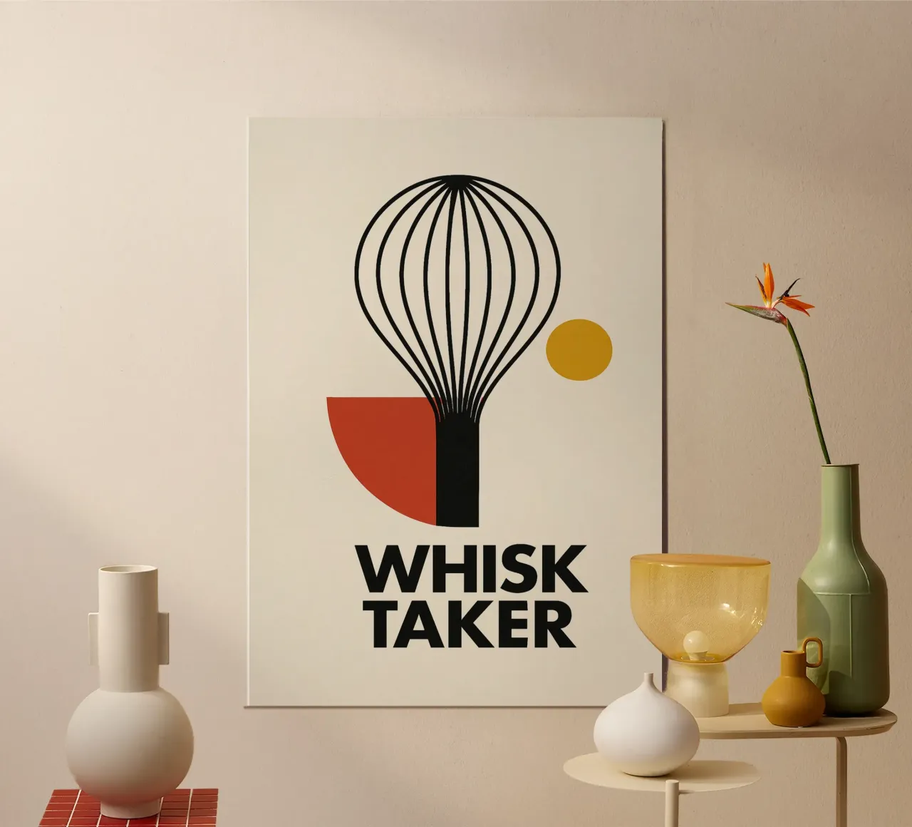 WHISK TAKER alluminio dibond da michi