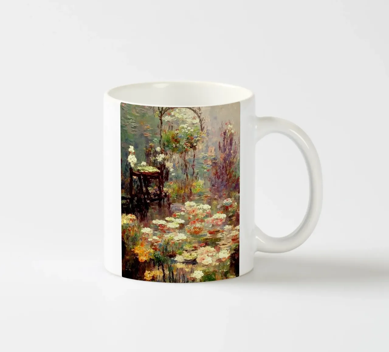 ninfea giardino della serenità claude monet tazza in ceramica da belong shop