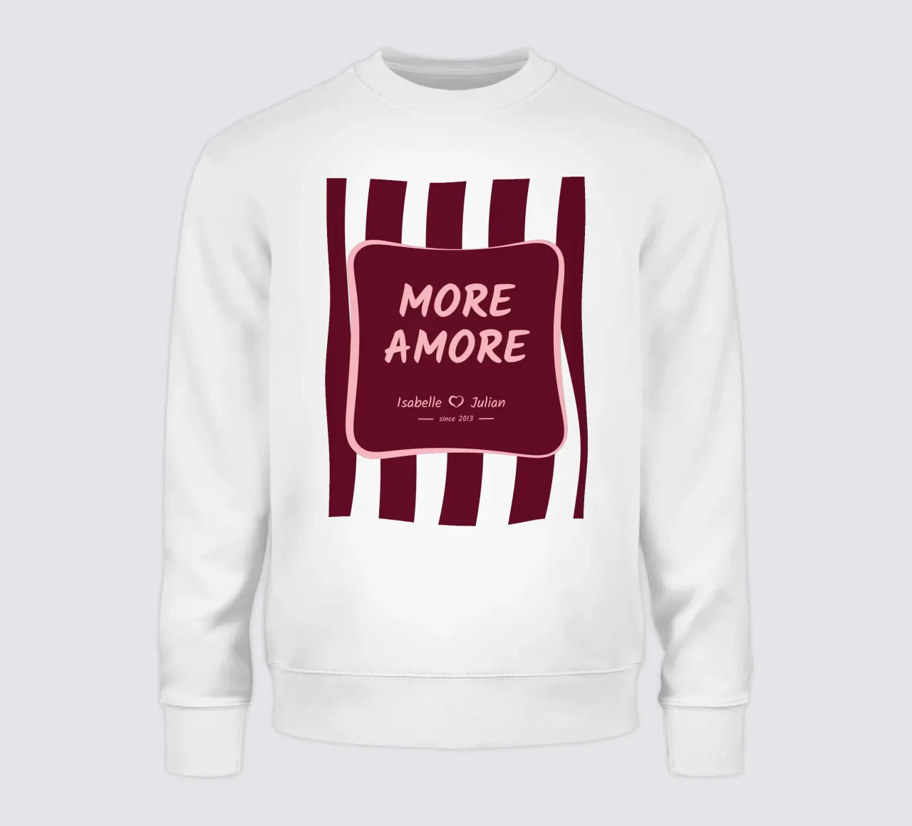 More Amore <3 Name felpa da Personalizable Designs