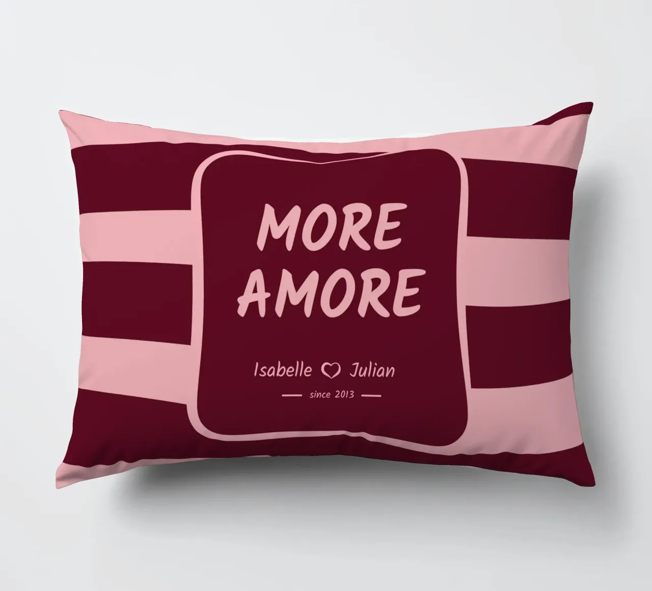 More Amore <3 Name cuscino da Personalizable Designs