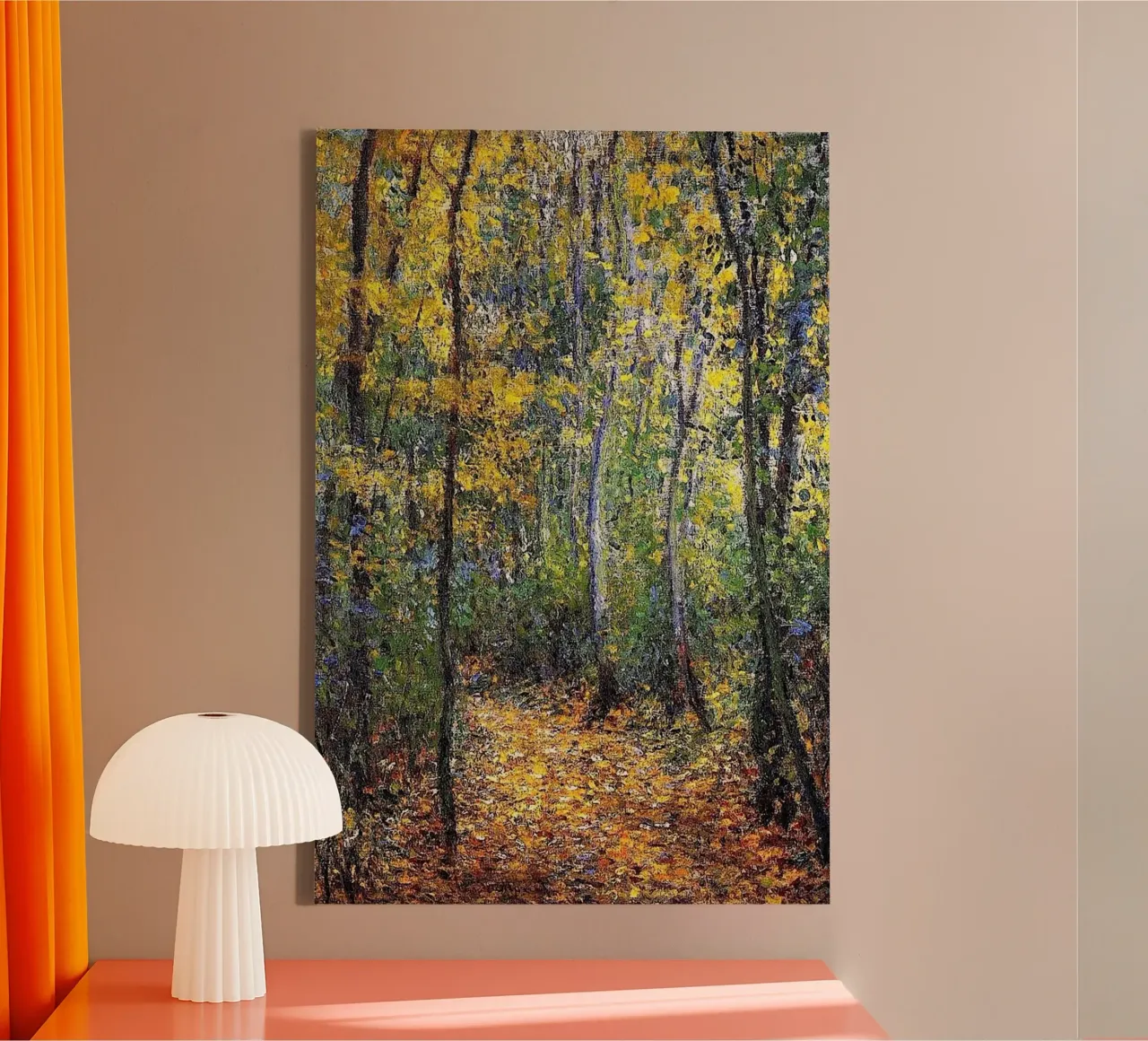 autumn natural landscape claude monet canvas by belong shop
