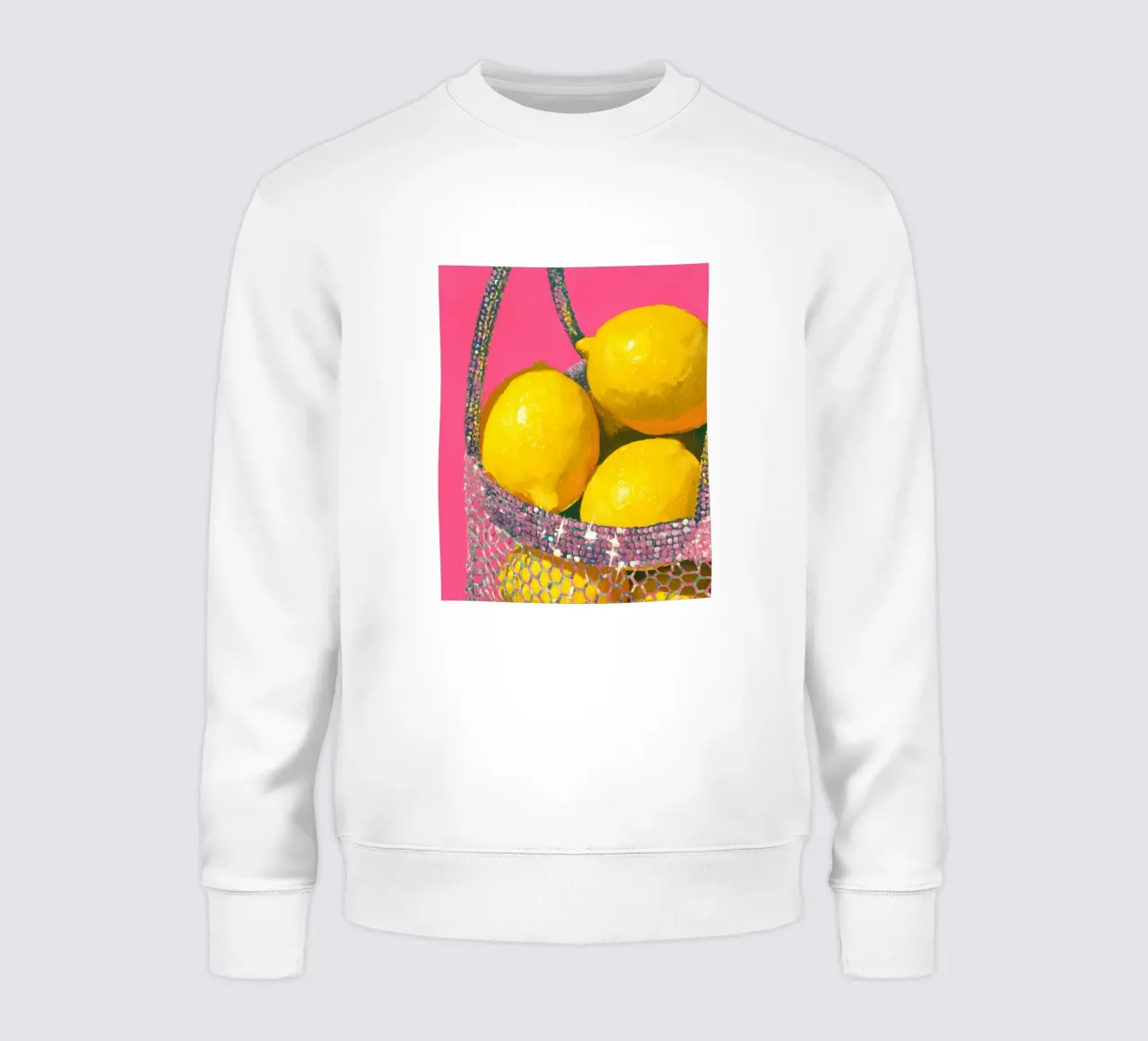 Glitter e limoni felpa da Carinaprint