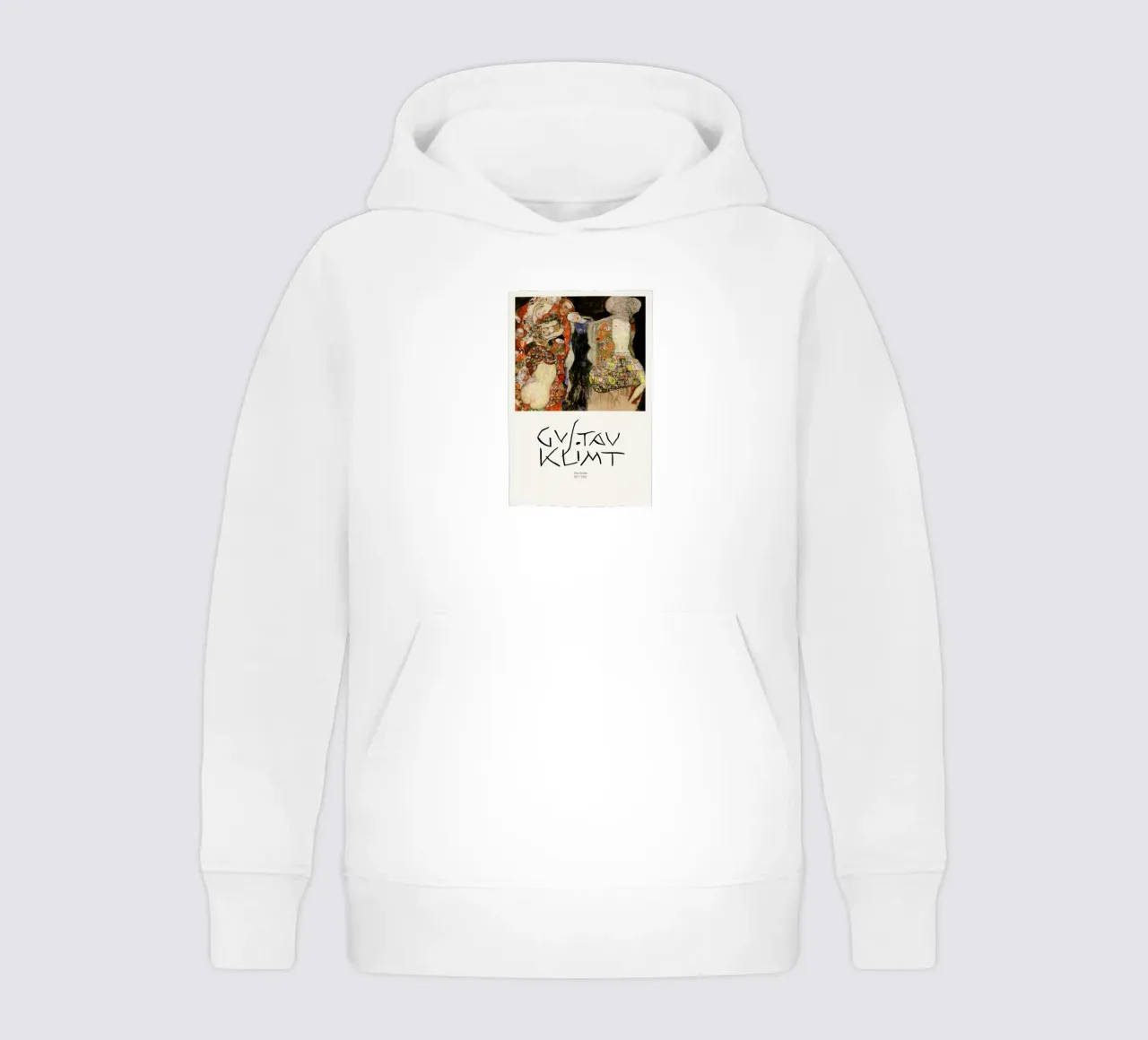 Klimt - The Bride felpa bambino con cappuccio da Vintage by JUNIQE