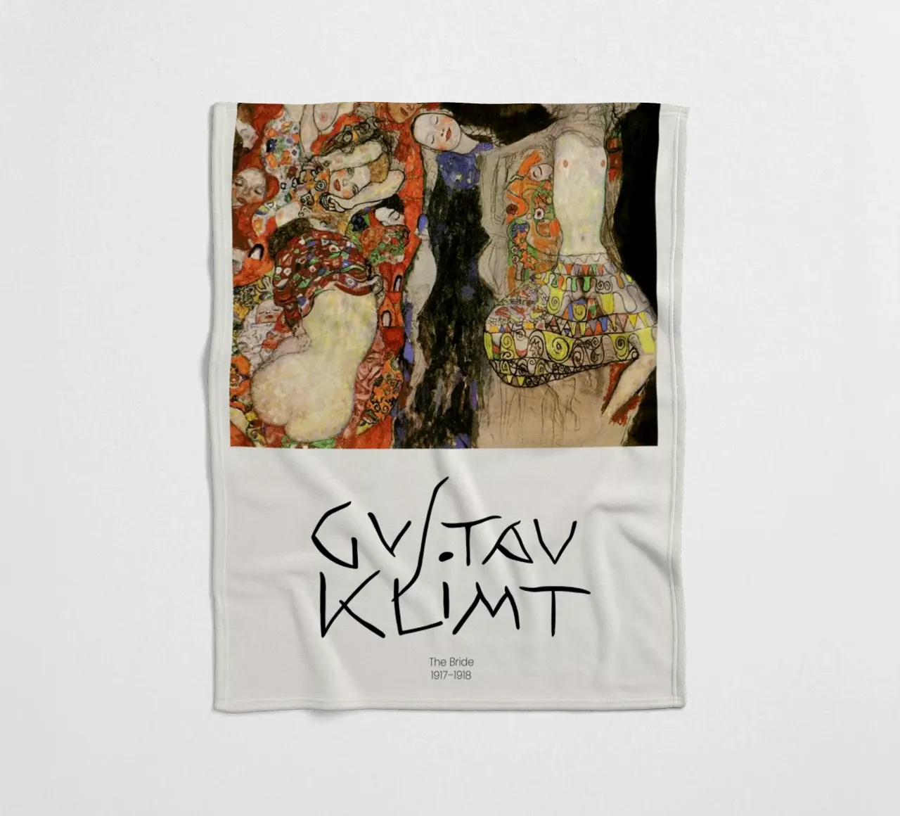 Klimt - The Bride coperta in pile da Vintage by JUNIQE