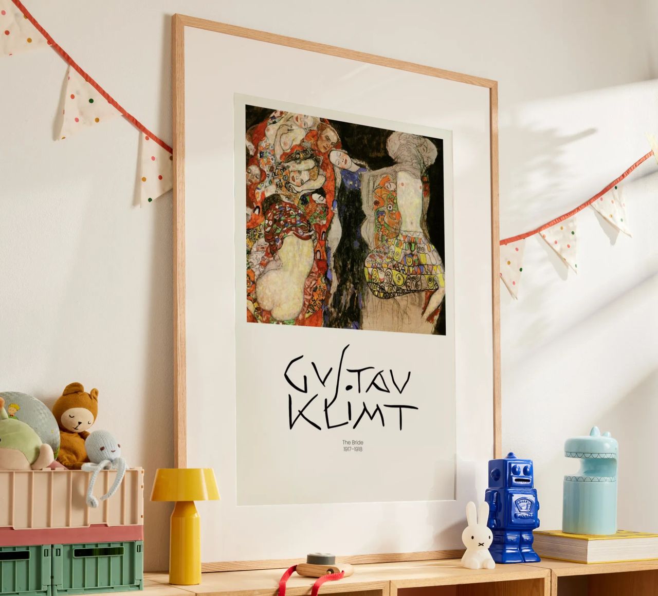 Klimt - The Bride Poster von Vintage by JUNIQE