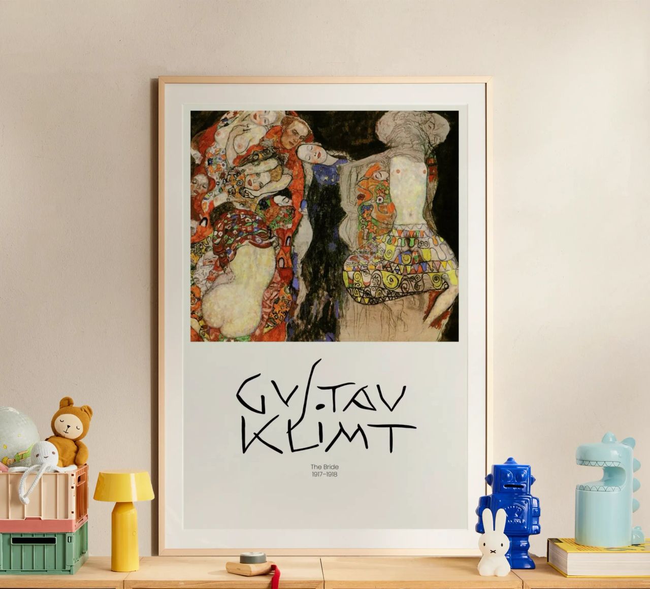 Klimt - The Bride Poster von Vintage by JUNIQE