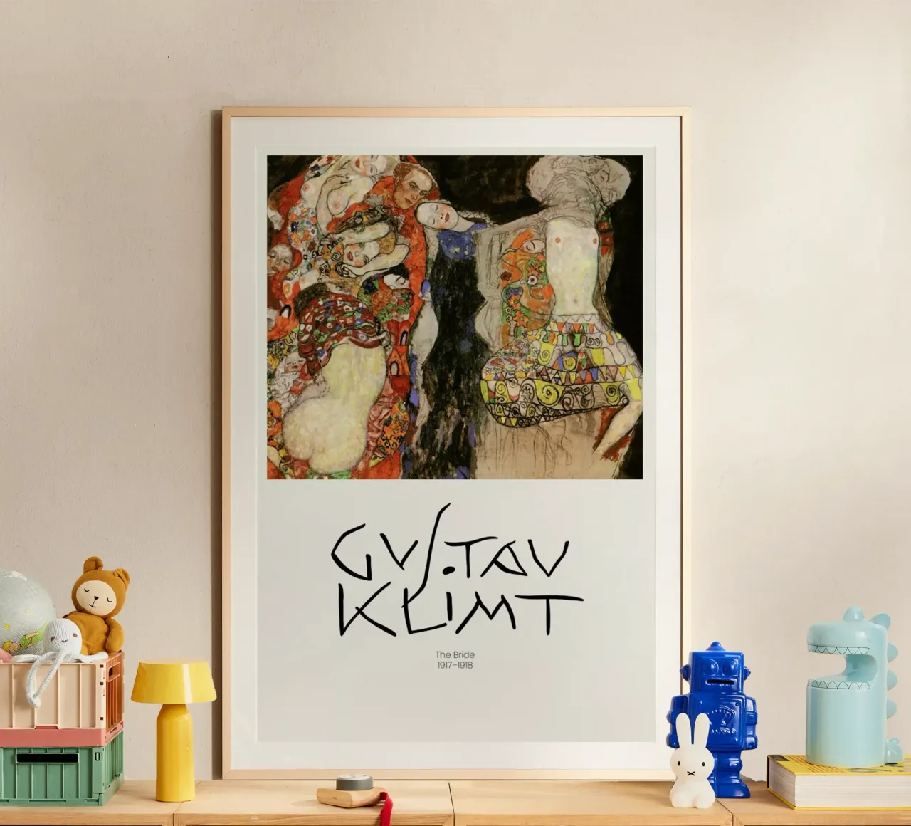 Klimt - The Bride carta hahnemühle da Vintage by JUNIQE
