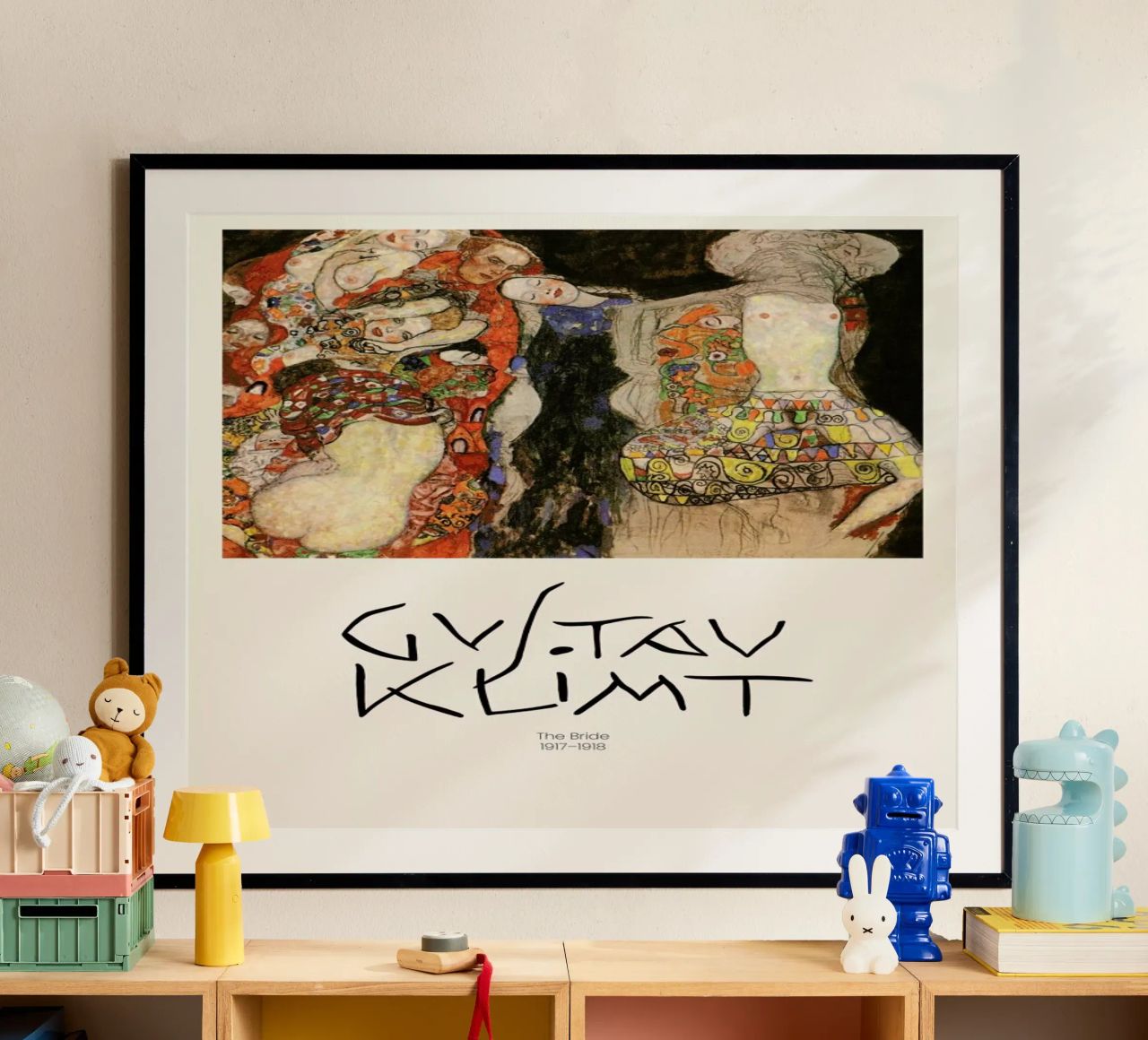 Klimt - The Bride Poster von Vintage by JUNIQE