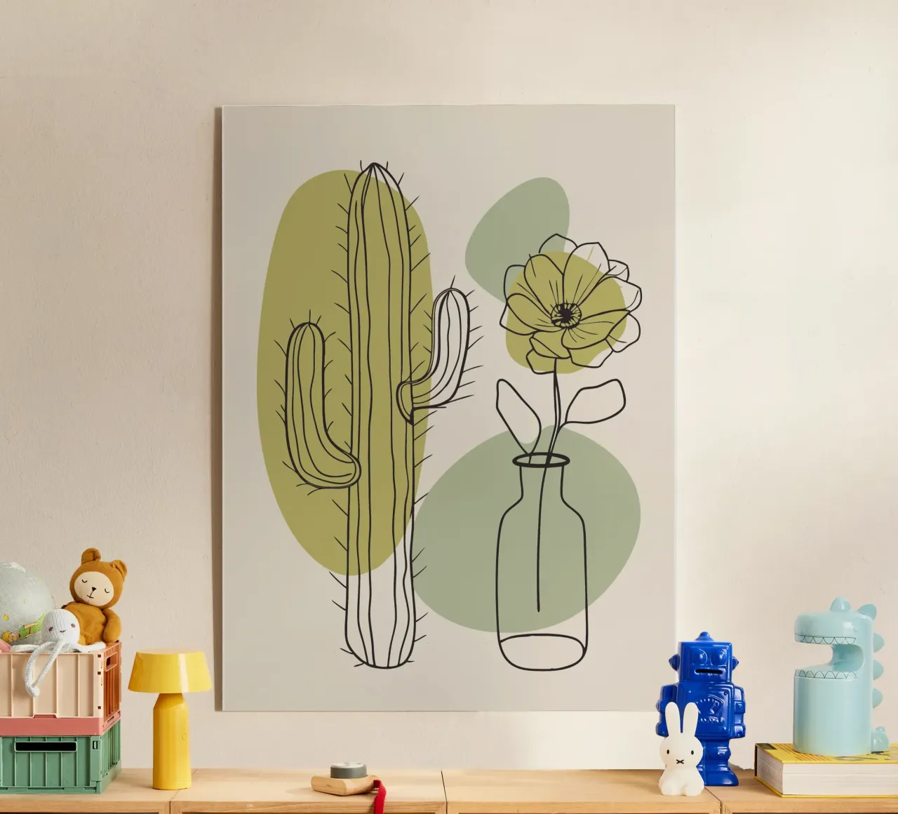 Cactus e fiori plexiglass da RELAXING TOUCH