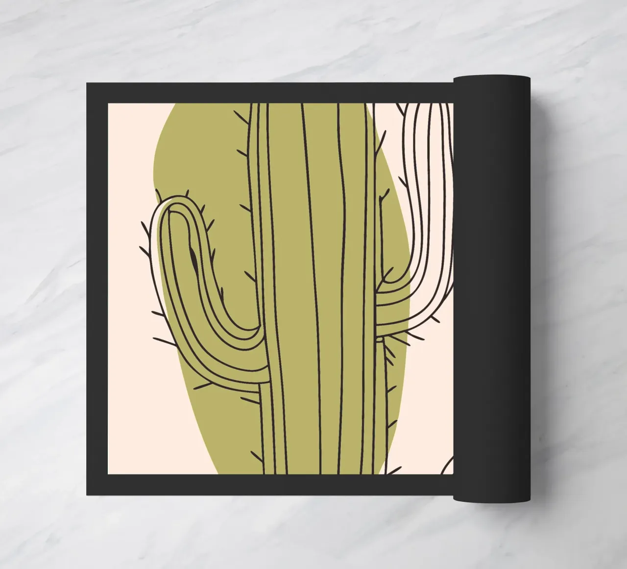 Cactus e fiori zerbino da RELAXING TOUCH