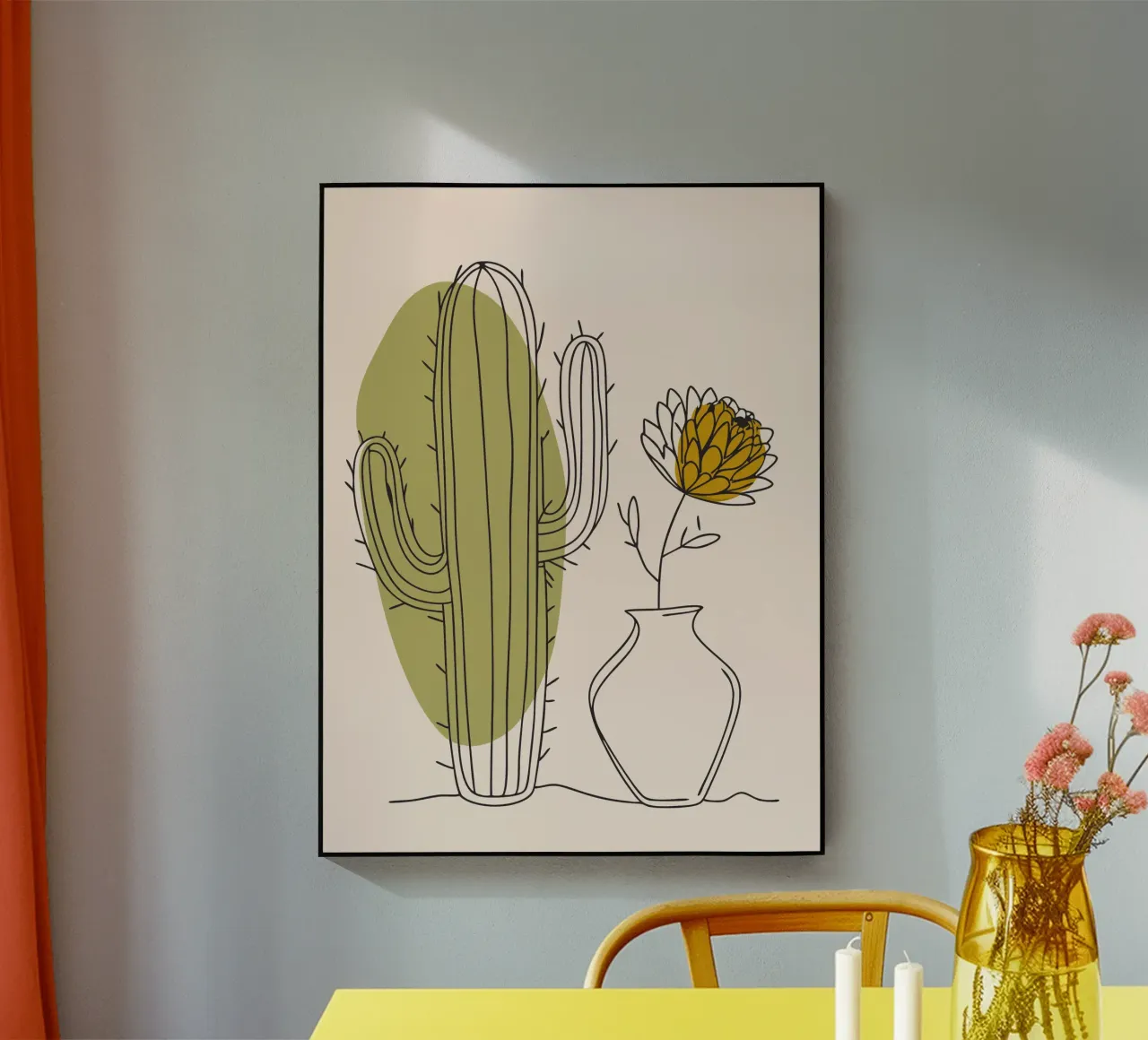 Cactus e fiori plexiglass da RELAXING TOUCH