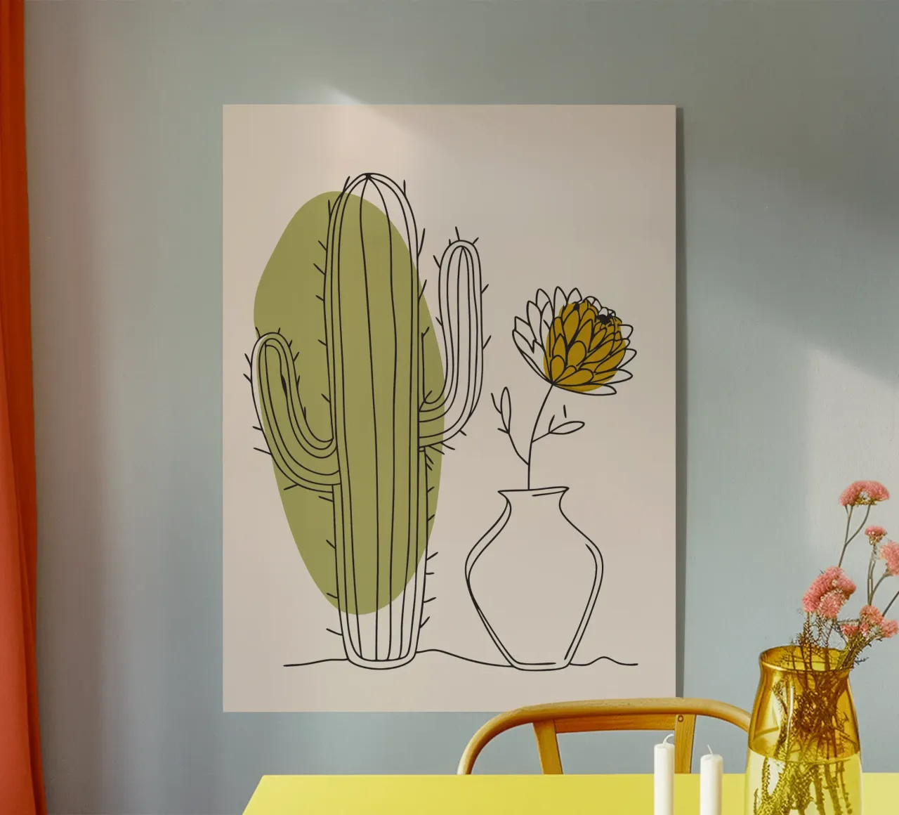 Cactus e fiori plexiglass da RELAXING TOUCH