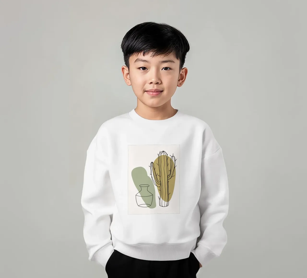Cactus e vaso felpa bambino da RELAXING TOUCH