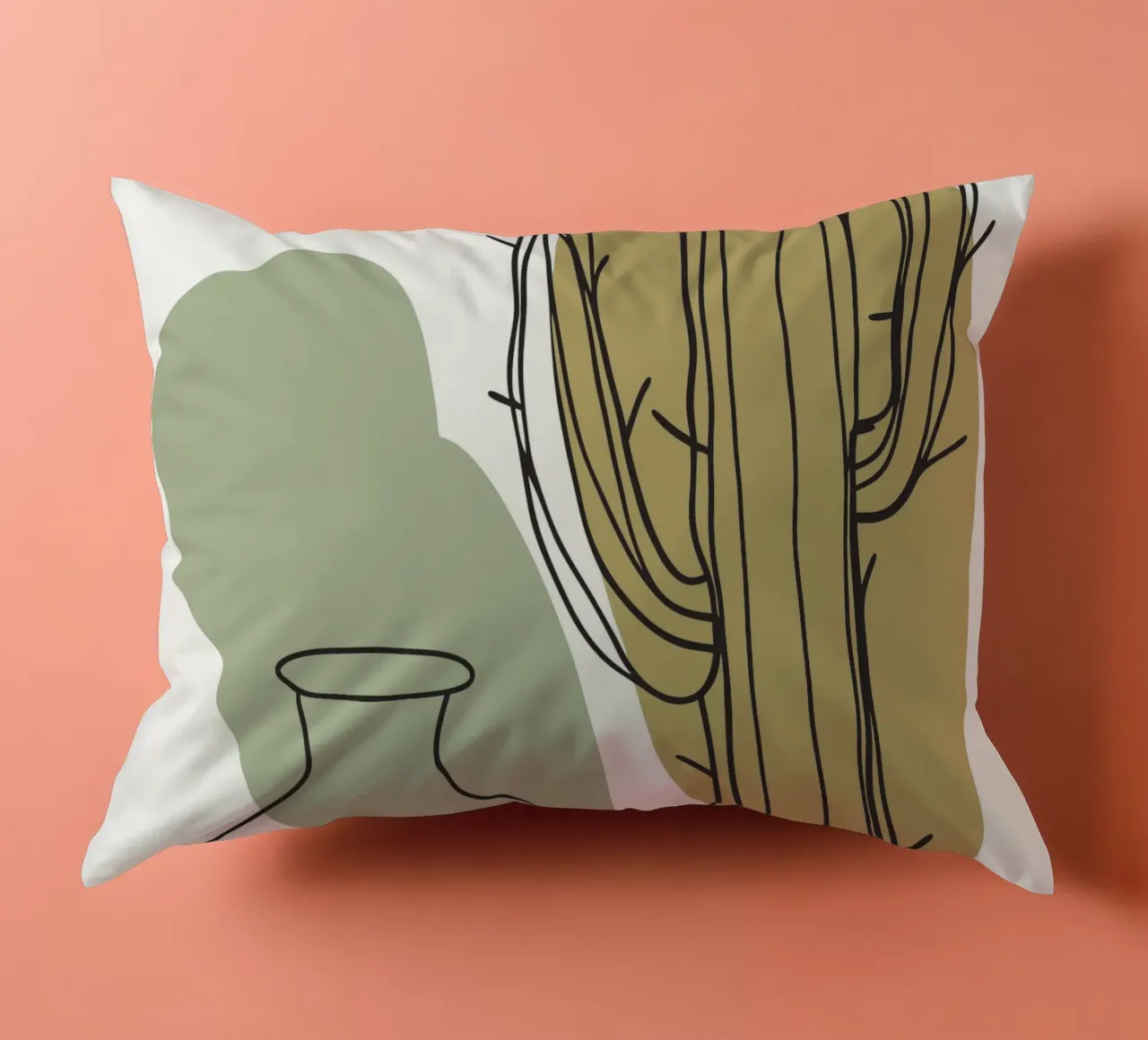 Cactus e vaso cuscino da RELAXING TOUCH