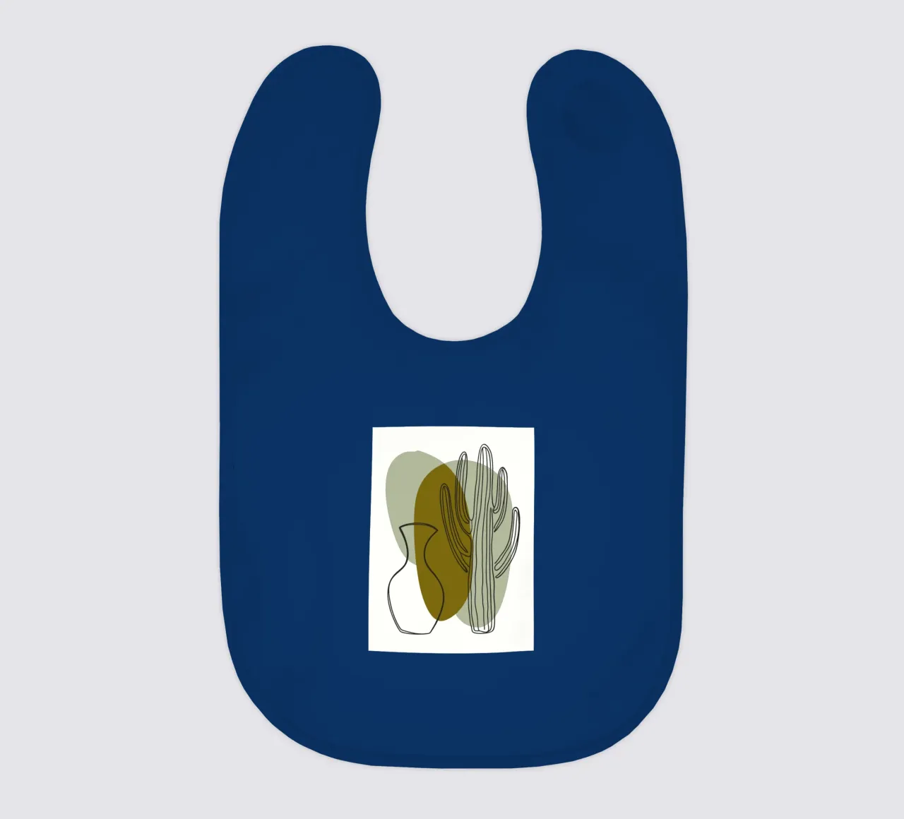 Cactus e vaso bavaglino da RELAXING TOUCH