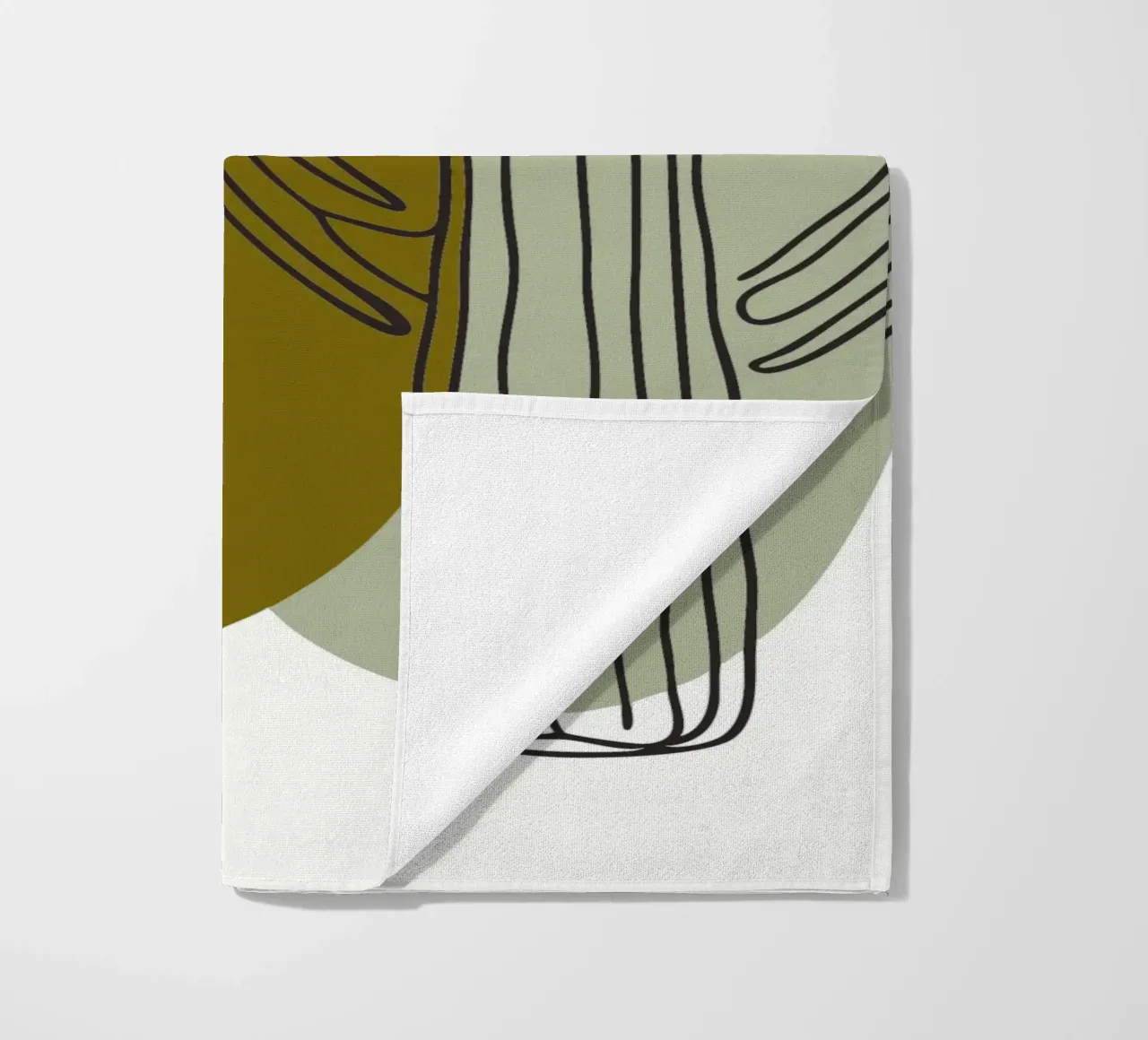 Cactus e vaso telo mare da RELAXING TOUCH